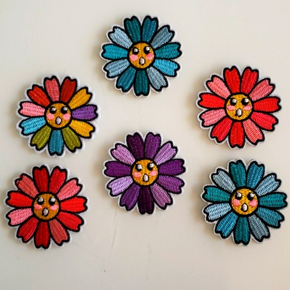 boho betsie Accessories - SET OF 6 SURPRISED DAISIES